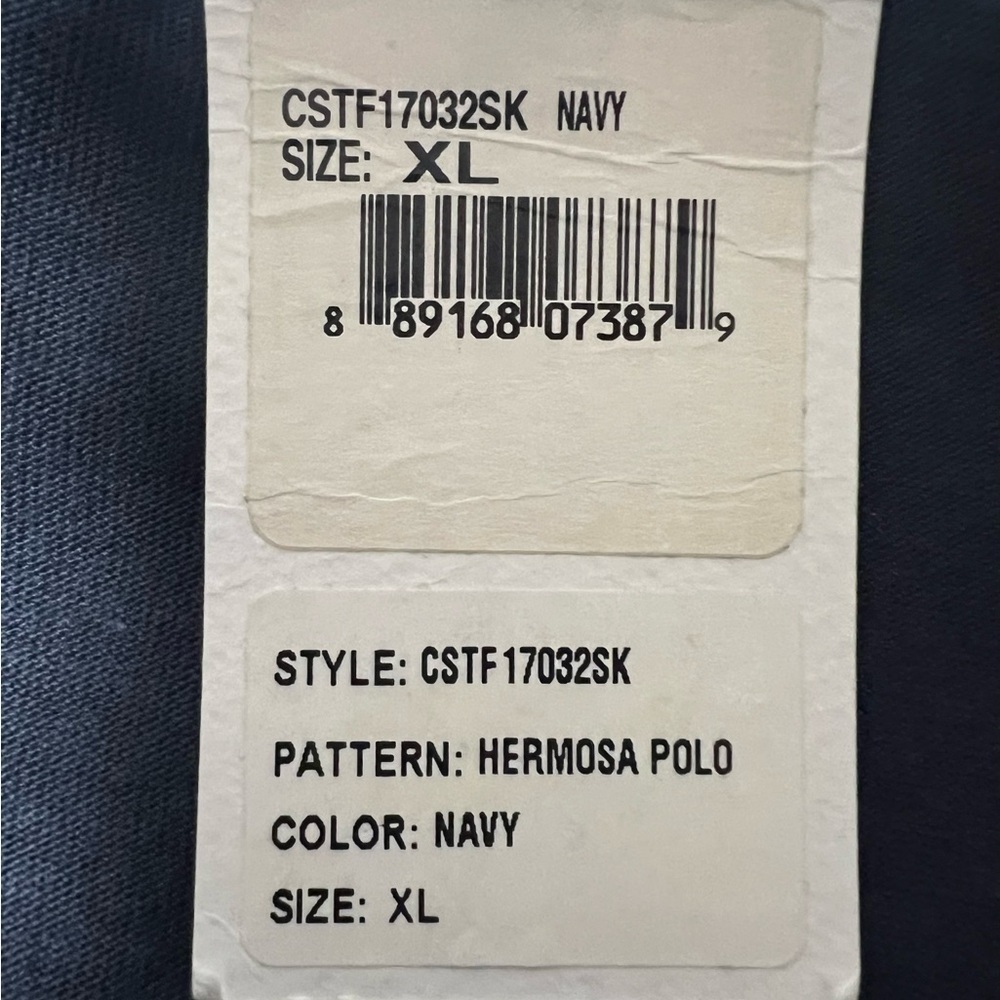 COASTAORO NWT Men’s Hermosa Polo Size XL - Picture 8 of 8